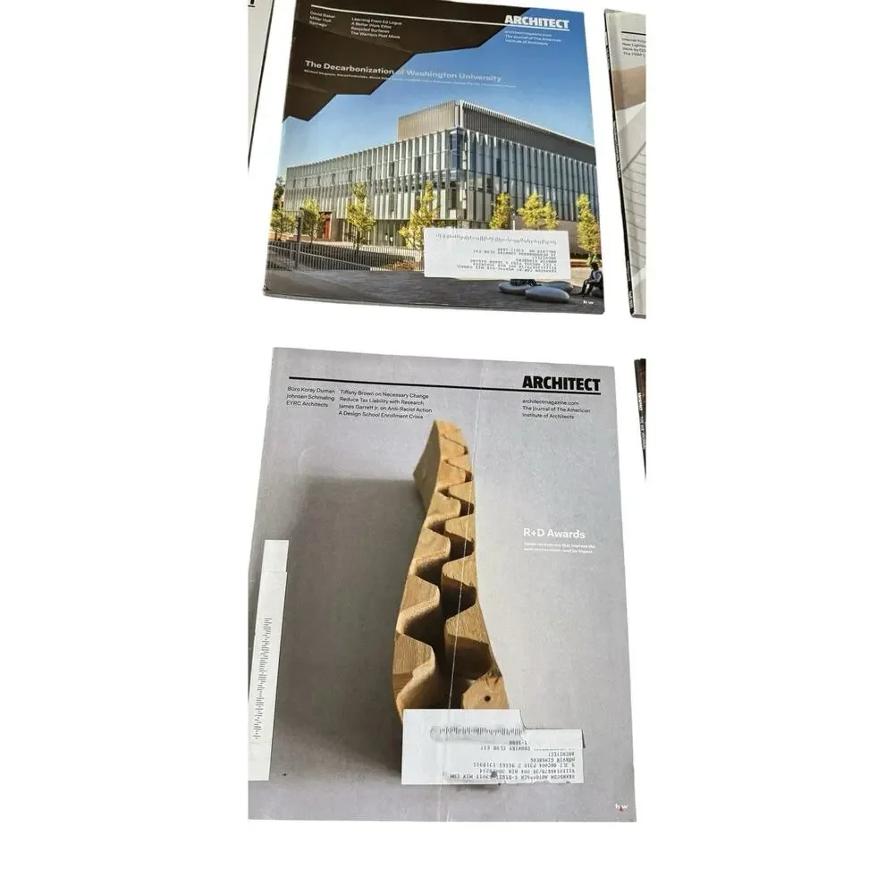 Architect Magazine‎ Lot 8 Issues 2020 AIA Architecture Design Journal Carbon